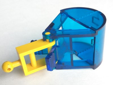 3489c01 - Crane Bucket with Spring and Yellow Handle (3489 / bb0217 / 3490)