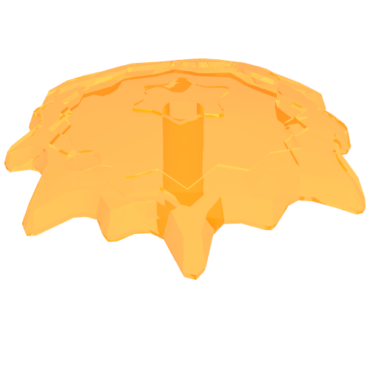 35032e - Power Burst, Shield Large with Bar End