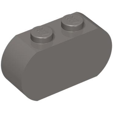 35477 - Brick, Modified 1 x 3 with Round Ends