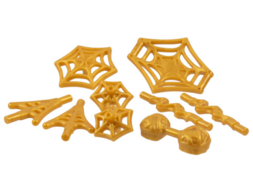 36083 - Minifigure, Weapon Pack Spider-Man Web Effects, 9 in Bag (Multipack)