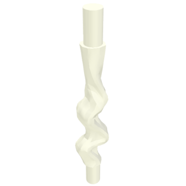 36083a - Minifigure, Weapon Web Effect, Long and Narrow, Bars at Both Ends