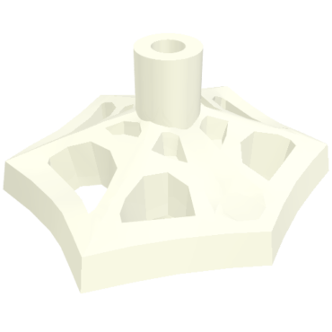 36083d - Minifigure, Weapon Web Effect, Small, Short Bar on Front and Back
