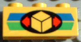 3622pb008 - Brick 1 x 3 with Cargo Pattern