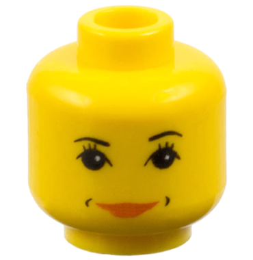 3626pb0006 - Minifigure, Head Female with HP Hermione Pattern