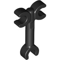 3628 - Bar 2L with Clip End and 2 Clips on Opposite Sides