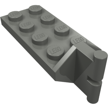 3639 - Hinge Plate 2 x 4 with Articulated Joint - Male