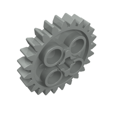 3648 - Technic, Gear 24 Tooth with 1 Axle Hole