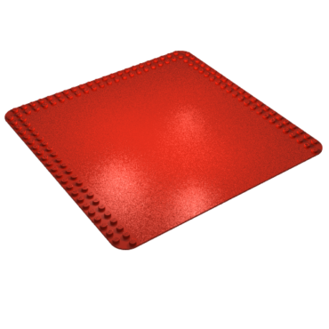 367 - Baseplate 24 x 24 with Studs on Edges