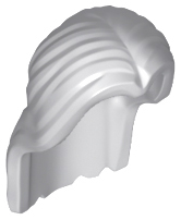 36806 - Minifigure, Hair Long, Parted in Center