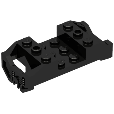 38339 - Train Wheel RC, Holder with Pin Slots