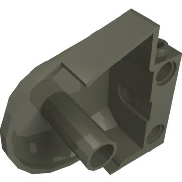 40373 - Dinosaur Body Quarter with Pin Holes