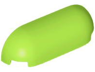 4045 - Slope, Curved 1 x 4 with Rounded Ends