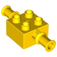 40637 - Duplo, Brick 2 x 2 with Digger Bucket Arm Holder