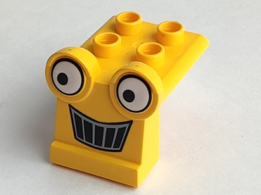 40668pb01 - Duplo Backhoe Grille with Scoop's Face Pattern