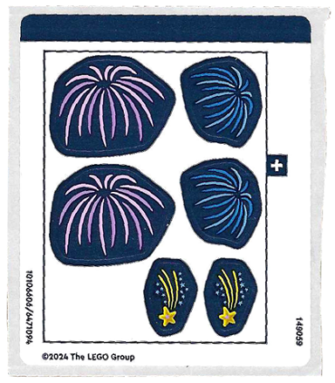 40689stk01 - Sticker Sheet for Set 40689 - (10106606/6471094)