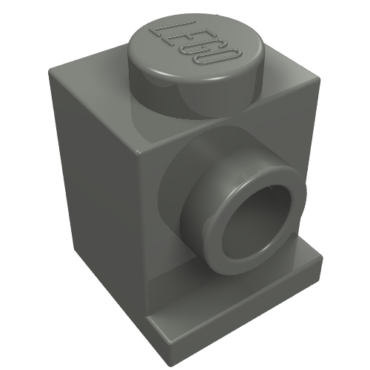 4070 - Brick, Modified 1 x 1 with Headlight