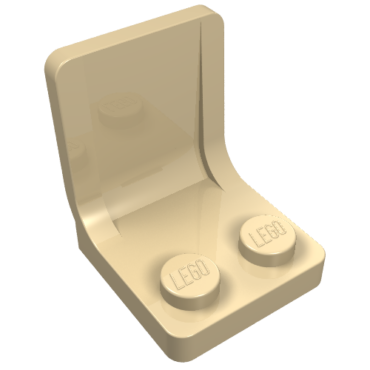 4079 - Minifigure, Utensil Seat / Chair 2 x 2