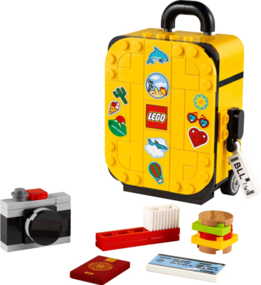 40817-1 - Yellow Travel Suitcase