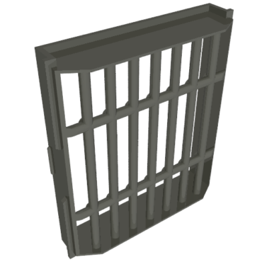 40942 - Bar 8 x 8 x 2 Sliding Grille