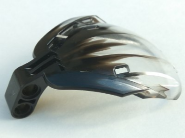 41671pb01 - Bionicle Bohrok Windscreen 4 x 5 x 7 with Marbled Trans-Clear Pattern