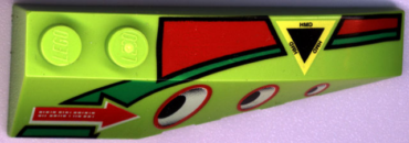 41747pb005 - Wedge 6 x 2 Right with 3 Ovals Pattern