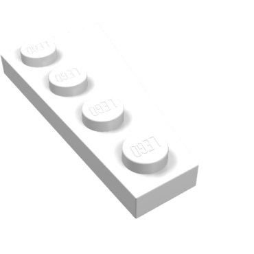 41770 - Wedge, Plate 4 x 2 Left