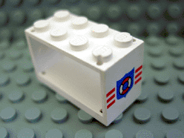 4209pb01 - String Reel 2 x 4 x 2 Holder with Coast Guard Pattern
