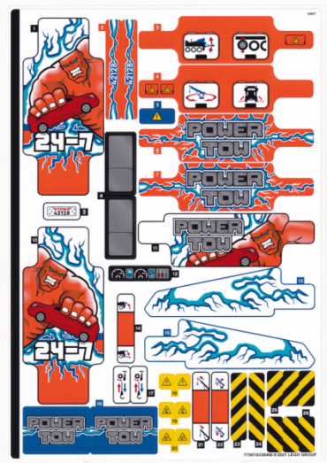 42128stk01 - Sticker Sheet for Set 42128 - (77597/6338466)