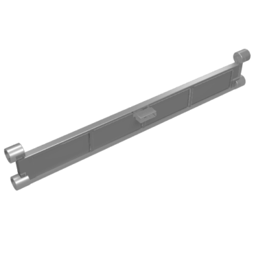 4218 - Garage Roller Door Section without Handle