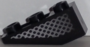 4287pb004L - Slope, Inverted 33 3 x 1 with Lattice Pattern Model Left Side (Sticker) - Set 8647