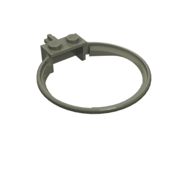 43373 - Sports Hoop with 2 Studs and Axle