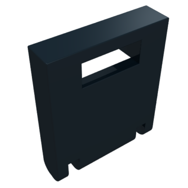 4346 - Container, Box 2 x 2 x 2 Door with Slot