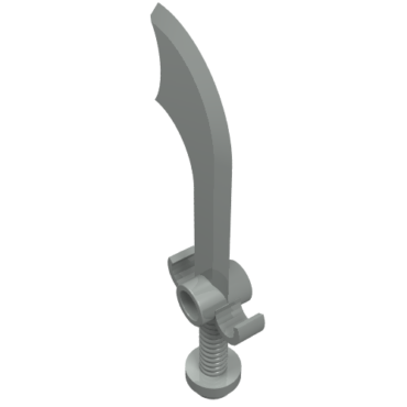 43887 - Minifigure, Weapon Sword, Scimitar