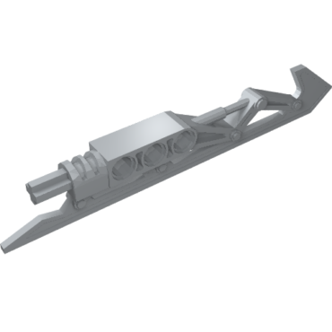 44032 - Bionicle Weapon Ice Skate / Ice Blade Half