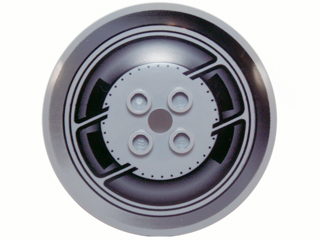 44375apb01 - Dish 6 x 6 Inverted (Radar) - Hollow Studs with SW AT-AT/AT-TE Pattern