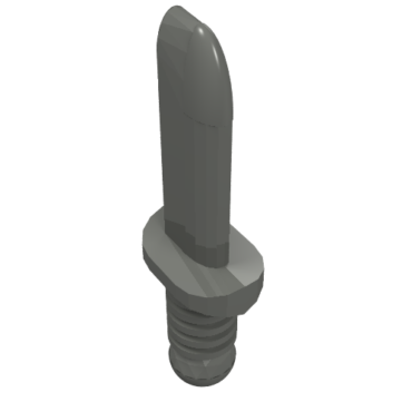 44658 - Minifigure, Weapon Knives, 2 on Sprue
