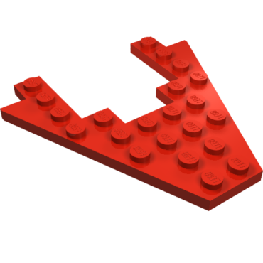 4475 - Wedge, Plate 8 x 8 with 4 x 4 Cutout