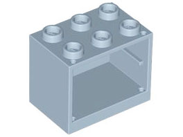 4532b - Container, Cupboard 2 x 3 x 2 - Hollow Studs