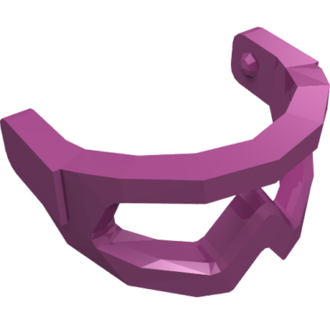 46304 - Minifigure, Visor Snow Goggles