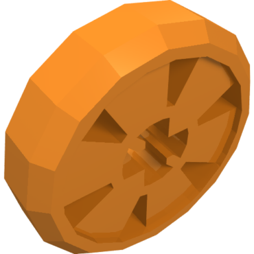 47576 - Sports Hockey Puck, Small (Wheel)
