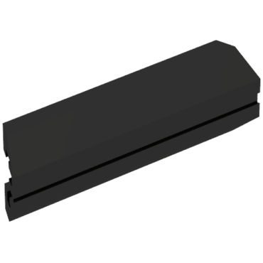 48203 - Technic Rubber Bumper 2 x 6 with Angled Ends