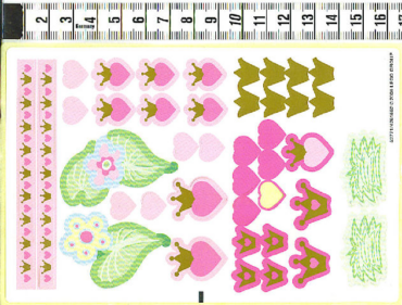 4821stk01 - Sticker Sheet for Set 4821 - (52771/4261662)