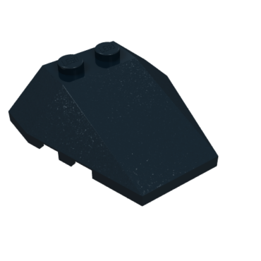 48933 - Wedge 4 x 4 Triple with Stud Notches