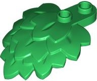 5058 - Plant Plate, Round 1 x 2 with Layered Leaves
