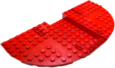 5100 - Vehicle, Base 20 x 10 x 1 1/3 with Rounded Corners, 9 x 4 Recessed Center and 8 Holes