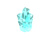 52 - Rock 1 x 1 Crystal 5 Point