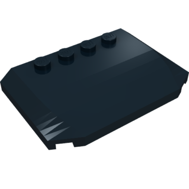 52031 - Wedge 4 x 6 x 2/3 Triple Curved