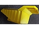52045pb01 - Vehicle, Tipper Bed 32 x 16 x 10 2/3 with Black and Yellow Danger Stripes Pattern on Front and Both Sides (Stickers) - Set 7344