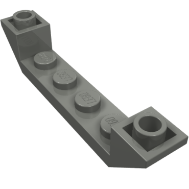 52501 - Slope, Inverted 45 6 x 1 Double with 1 x 4 Cutout