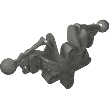 53545 - Bionicle Toa Inika Upper Torso / Shoulders Section